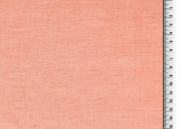 Baumwolle uni korall dünn